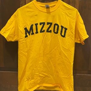 Yellow Mizzou Tshirt